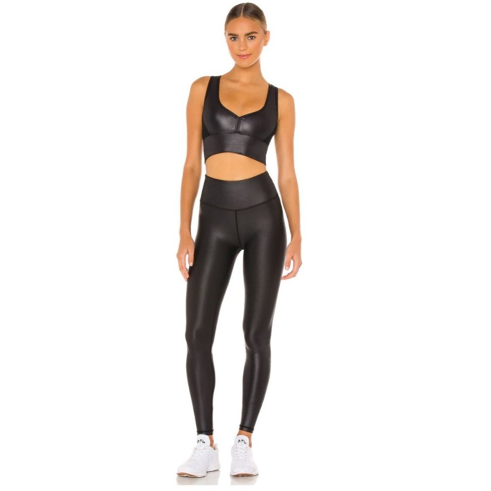 NWT Nubyen Luminance Sculpting Legging in Black, Size XS